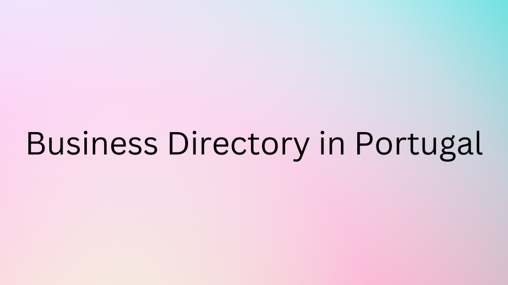 Business directory in Portugal